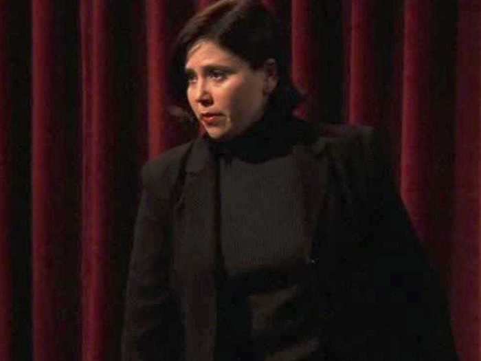 "The Marvelous Mrs. Maisel" star Alex Borstein played the star of a one-woman show on season nine.