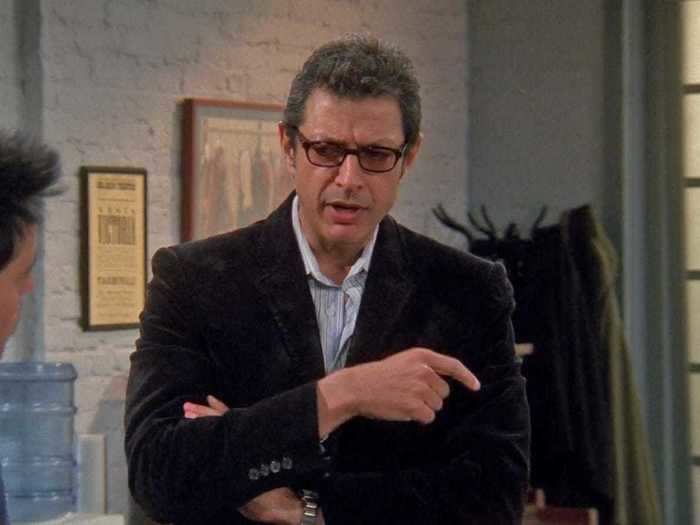 Jeff Goldblum, too, found a way to be on "Friends."