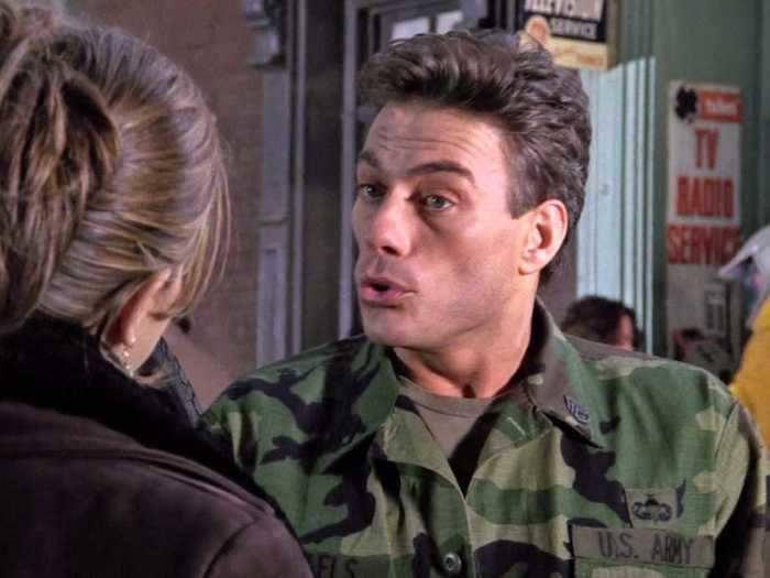 Action star Jean-Claude Van Damme played himself, as an actor filming a movie in New York.