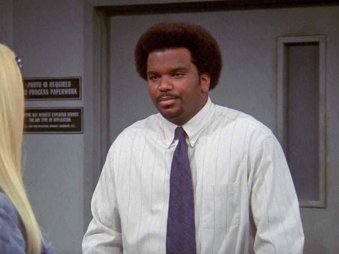 To legally change her name to Princess Consuela Banana-Hammock, Phoebe petitioned a clerk played by Craig Robinson.