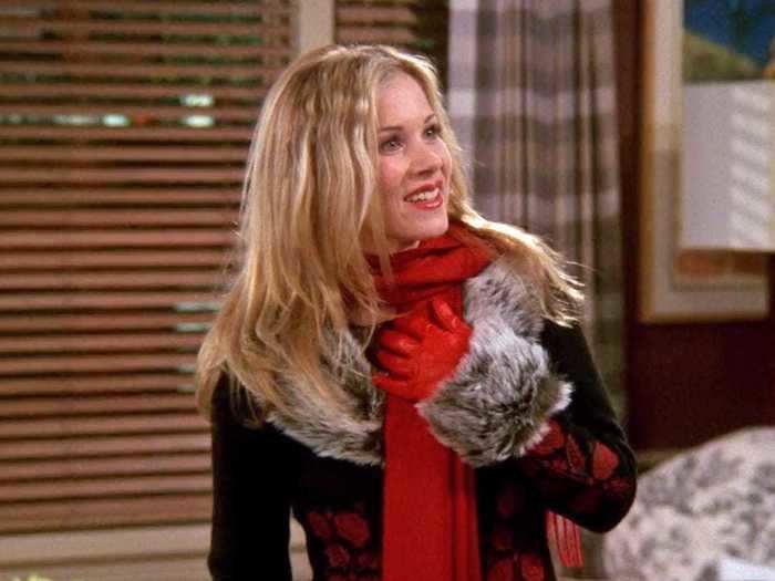 Not to be outdone, Christina Applegate played Rachel