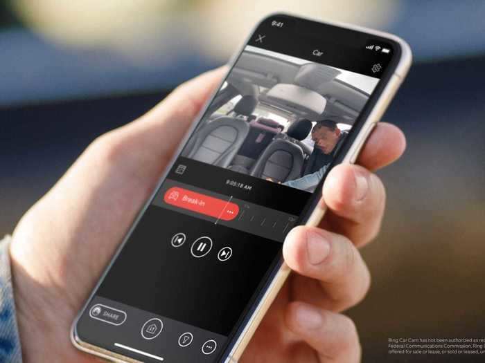 New Ring devices for the car, including a car camera that can record interactions with the police
