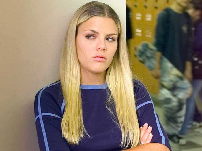 Busy Philipps played the brash and reckless Kim Kelly, who picked on Lindsay for being a geek.