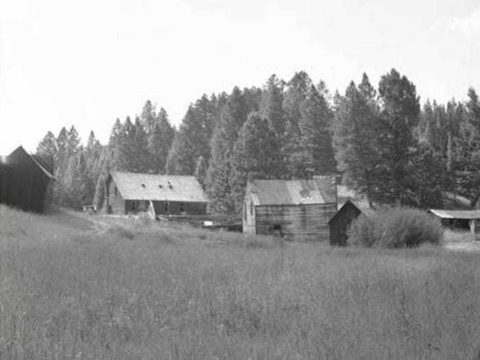 Garnet, Montana, was a bustling mining town of 1,000 people in the late 1800s.