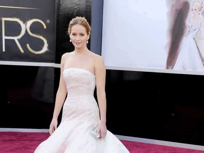 No one can forget Jennifer Lawrence