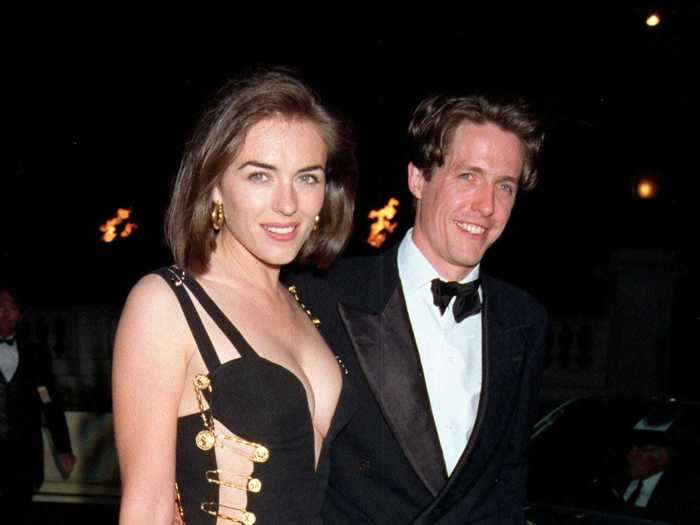 Elizabeth Hurley instantly cemented her spot in fashion history with the infamous Versace safety pin dress in 1994.