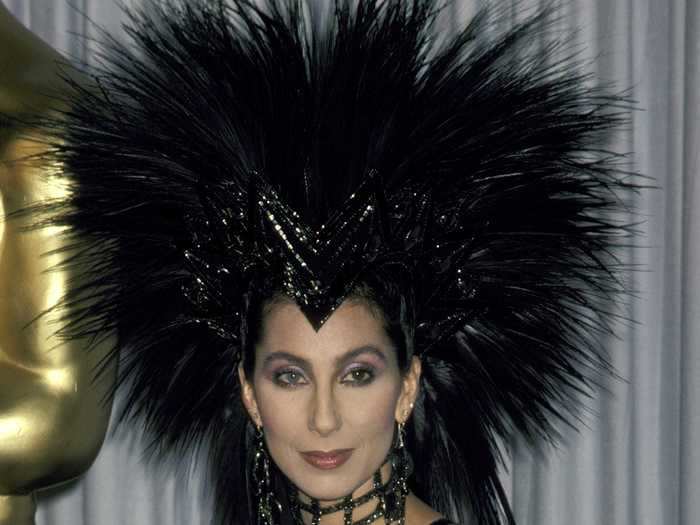 The following year, Cher outdid herself with the most memorable look of 1986.