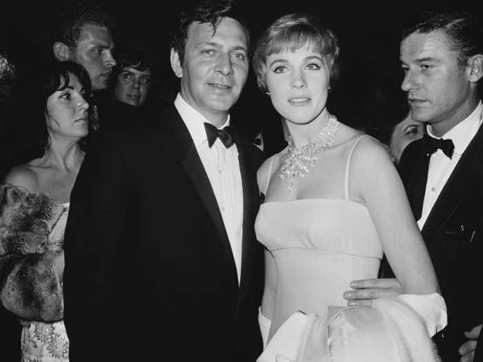 In 1965, Julie Andrews wore a stunning yellow dress to accept her Academy Award.