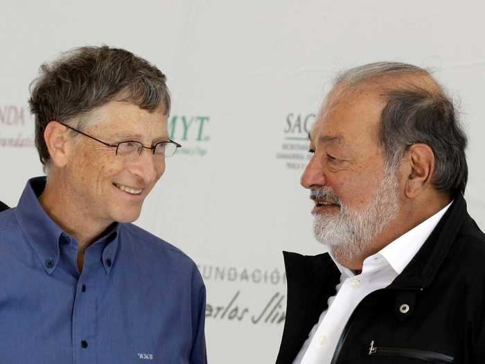 In 2010, Slim surpassed Bill Gates as the richest man in the world; it was the first time in 16 years that the world