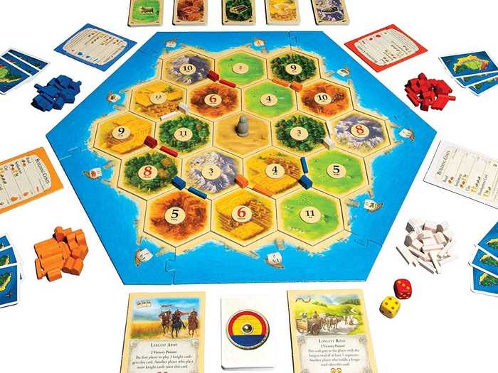 Catan: A strategy game about civilization building