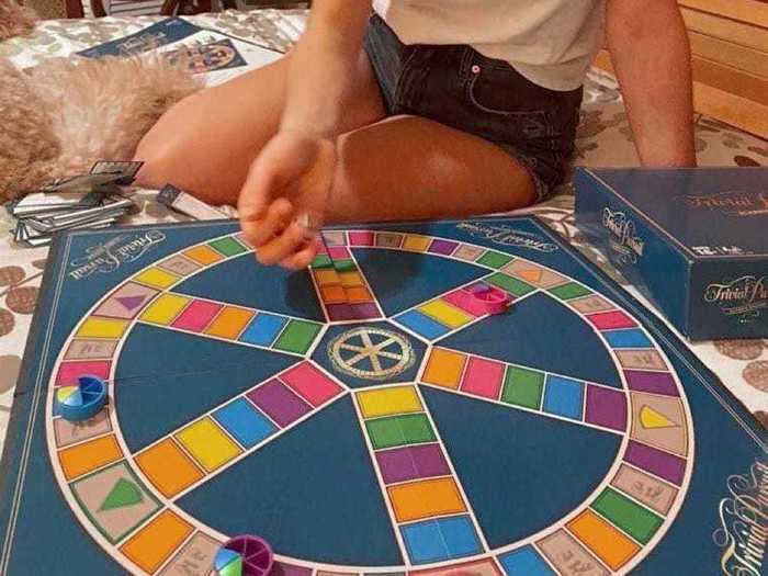 Trivial Pursuit: A game that tests your knowledge of pop culture