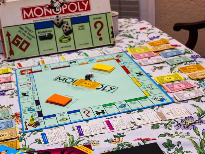 Monopoly: A classic game that can go on for hours
