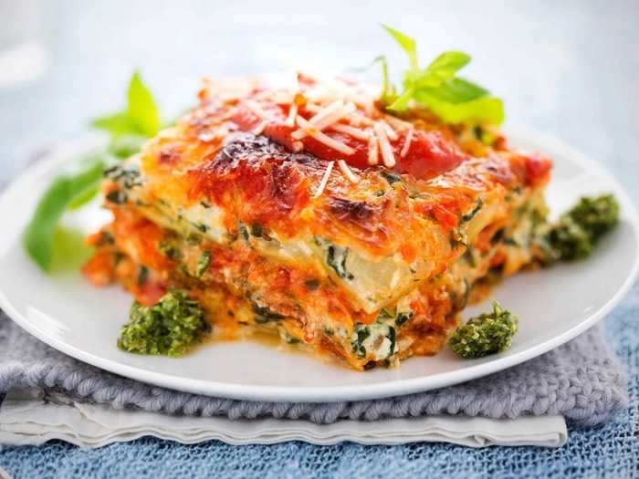 Hong also often whips up lasagna, which he said "gets better every single day it hangs out in your fridge."