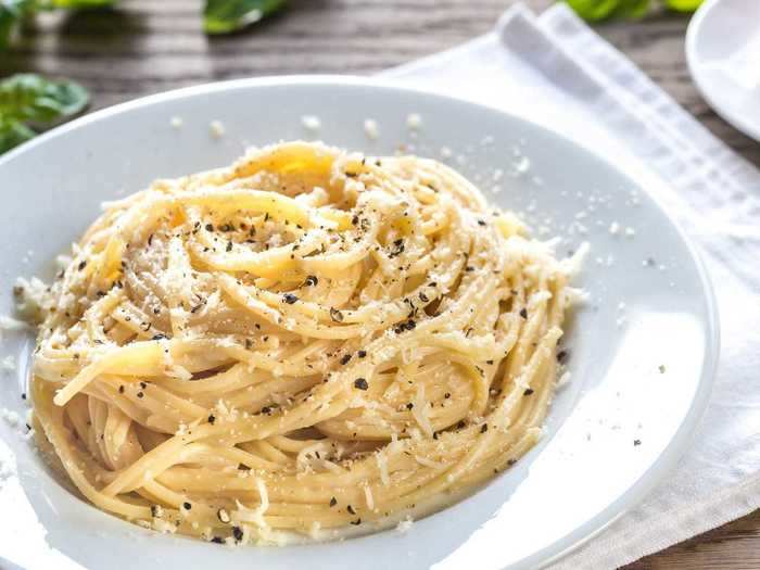 You can whip up cacio e pepe with just three ingredients.