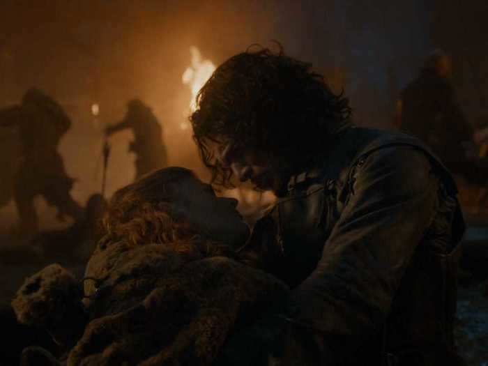 June 2014: "Watchers on the Wall," the episode on which Ygritte dies in Jon Snow