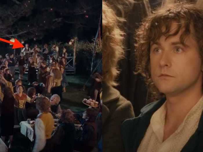 Pippin was part of the band playing at Bilbo