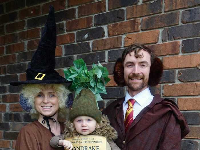 You can take that costume idea one step further by getting your whole family involved.