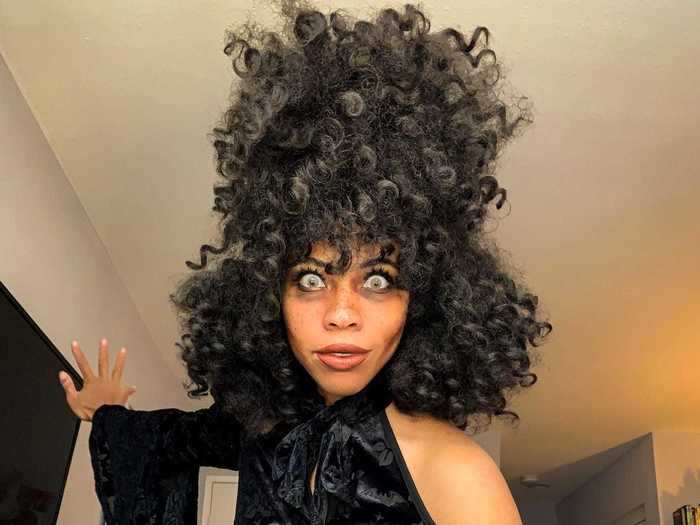 If you decide to be Bellatrix Lestrange, you can put your own twist on her eccentric look.