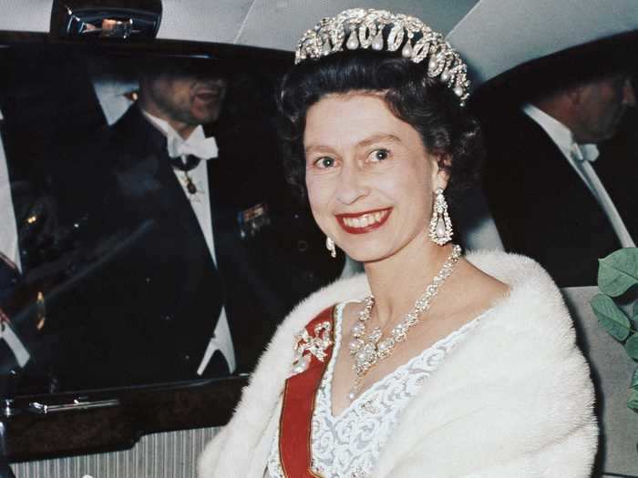 Elizabeth was a mother of four and a global icon by the mid 