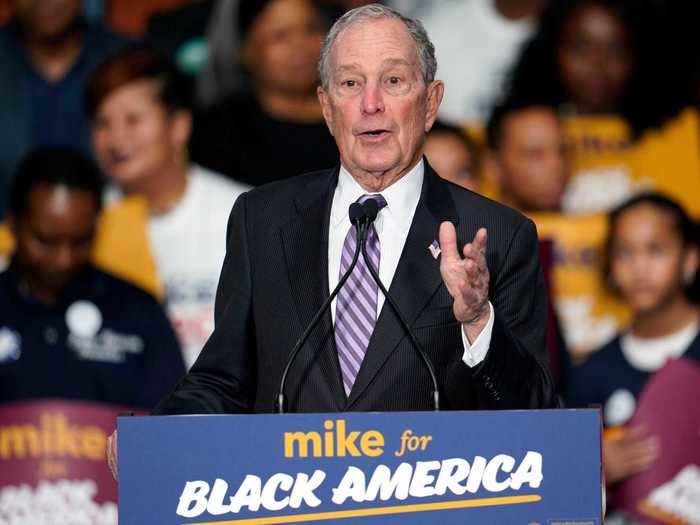 1. Michael Bloomberg: $54.9 billion, per Forbes