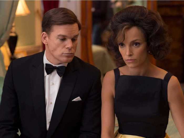 Michael C. Hall and Jodi Balfour made a brief appearance on season two, playing US president John F. Kennedy and his wife, Jackie.