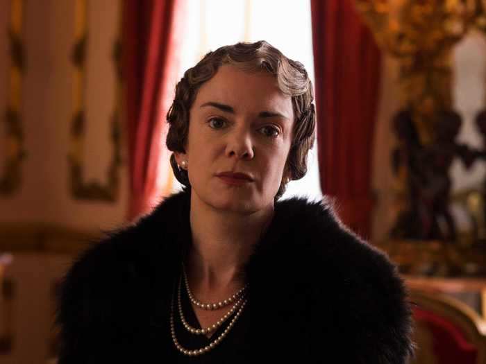 Victoria Hamilton played the Queen Mother.