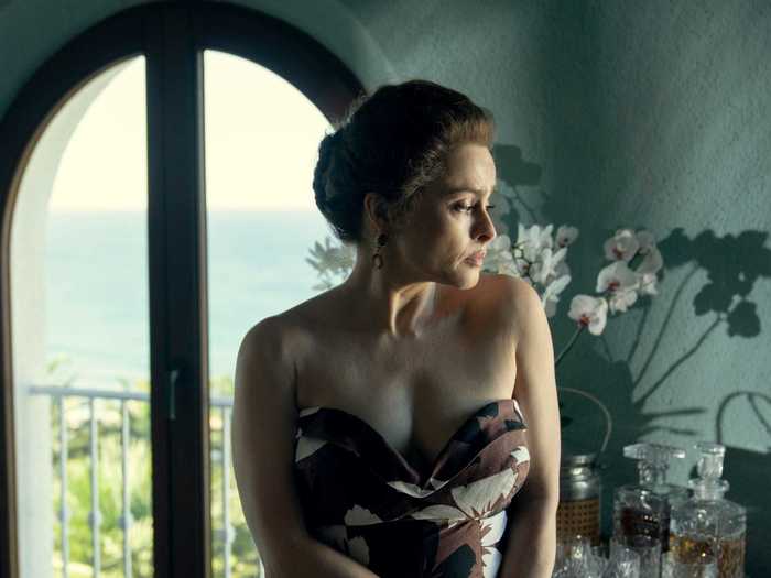 Helena Bonham Carter took over the role as Princess Margaret for season three.