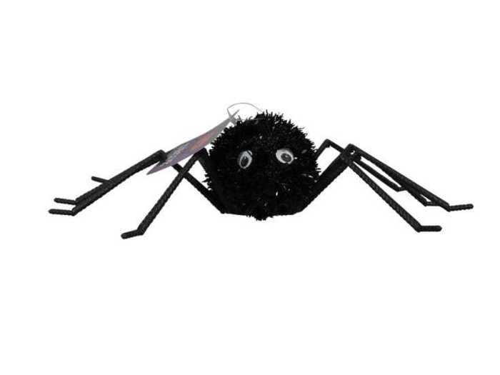 Pick up a few of these creepy, crawly tinsel spiders.