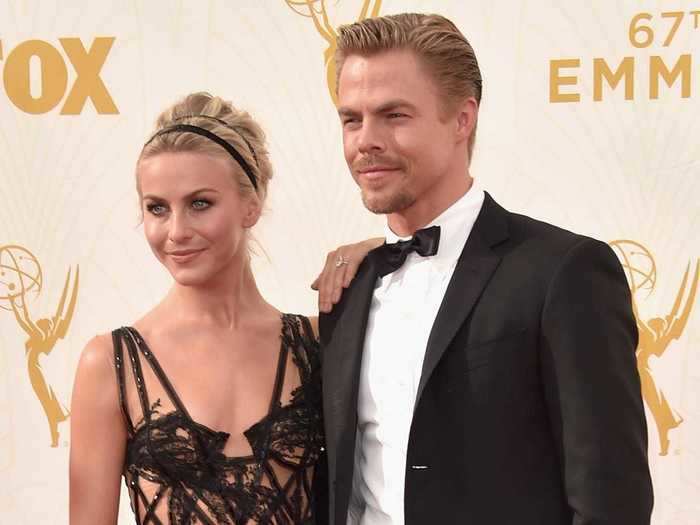 Julianne and Derek Hough