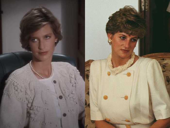 Nicola Formby played Princess Diana in "The Women of Windsor" in 1992.