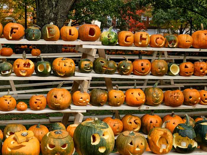 New Hampshire is home to a record-breaking pumpkin festival.