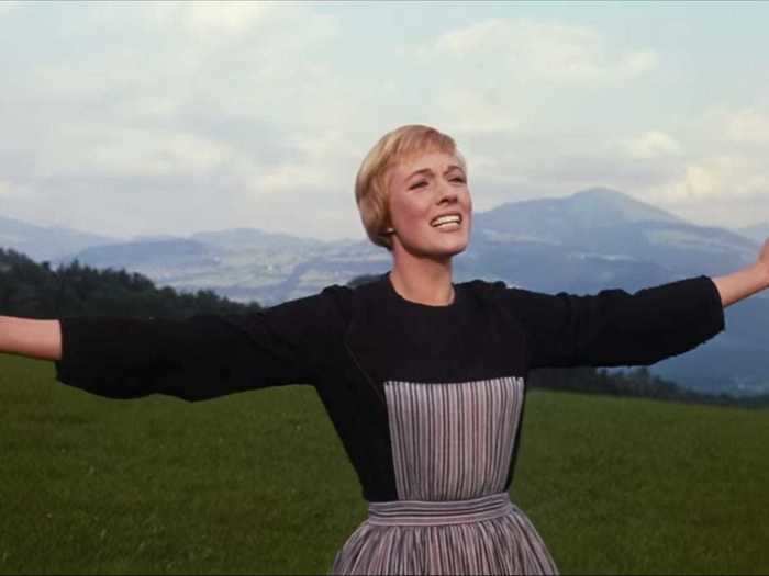 She famously starred as Maria in "The Sound of Music" (1965).