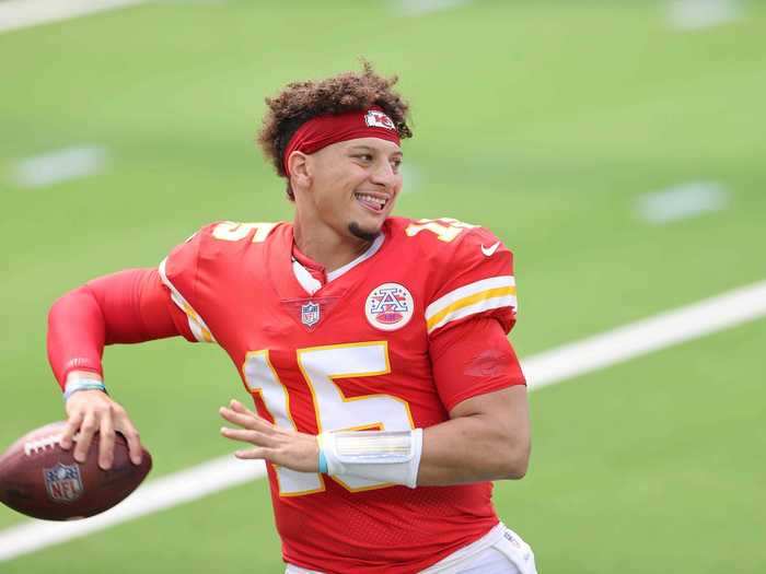 In July, Mahomes