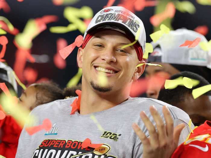 Mahomes was named Super Bowl MVP for his effort, and after the win, got to finally a sentence he had been dreaming of saying for years: "I