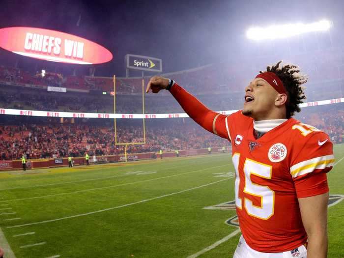 But Mahomes would not be denied, leading the Chiefs on a monumental comeback to win the game 51-31.