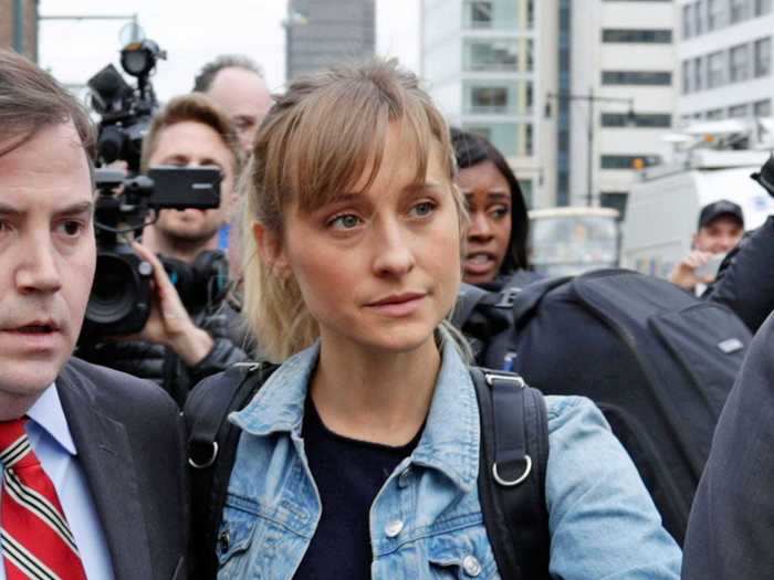 April 20, 2018: "Smallville" actress Allison Mack was arrested and and charged with sex trafficking and forced labor.