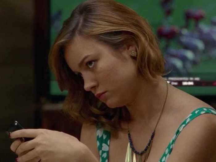 Larson appeared in "Don Jon" (2013).