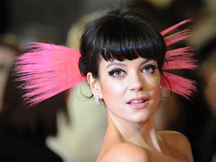 Lily Allen said she experienced a pregnancy loss.