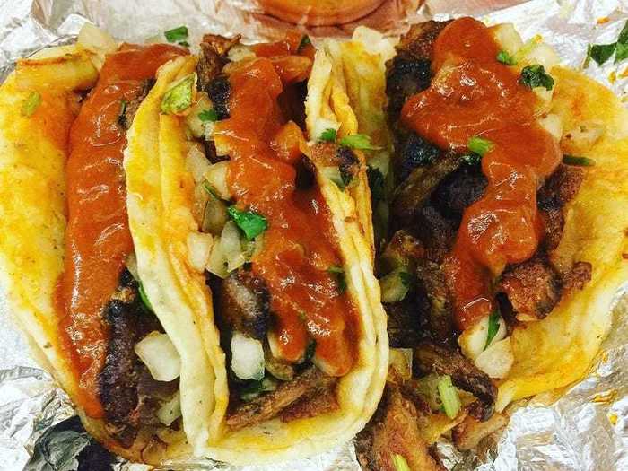 King Taco serves just about everything from tacos to tamales.