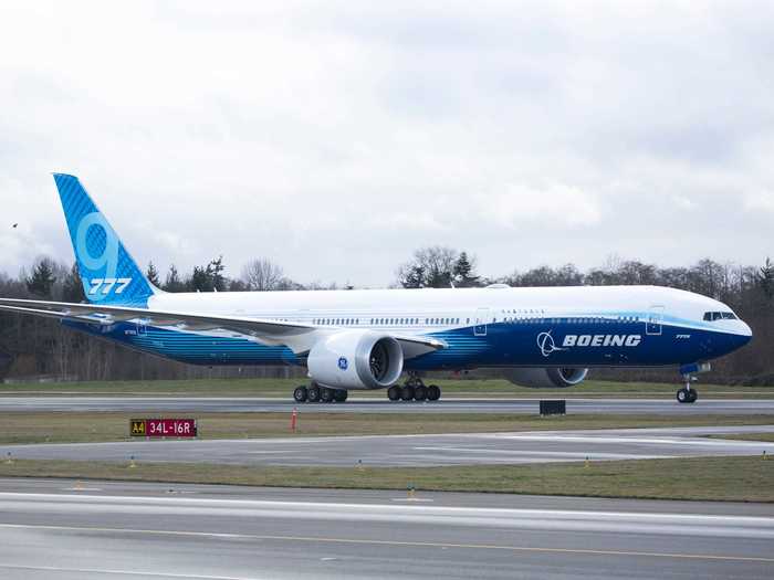 The 777X is slated to be Boeing