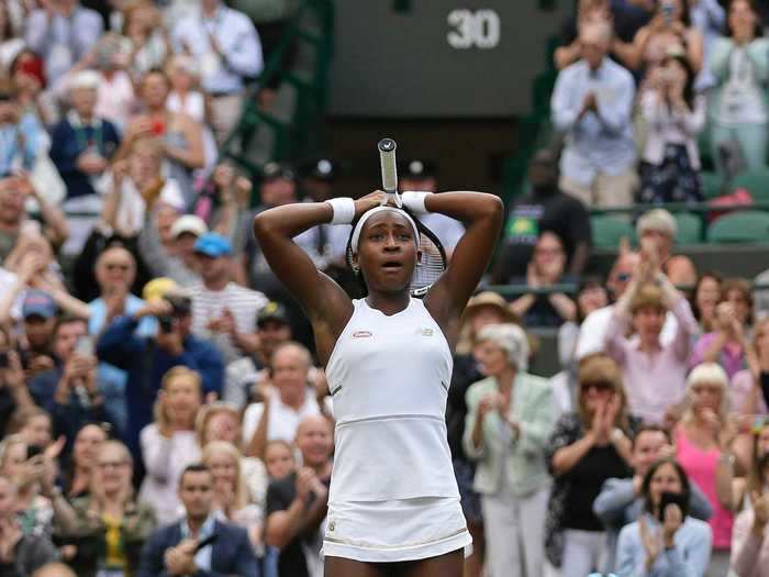 At 15 years and three months old, Gauff was the youngest player to qualify for the tournament