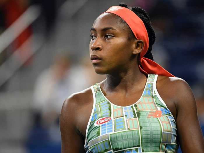 Gauff is currently the youngest star ranked in the world