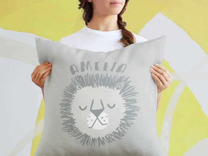 A feisty individualized pillow case