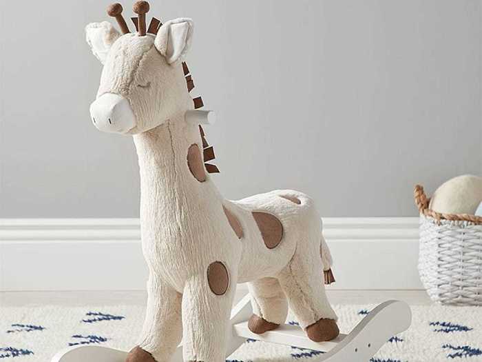 A huggable rocker for toddlers