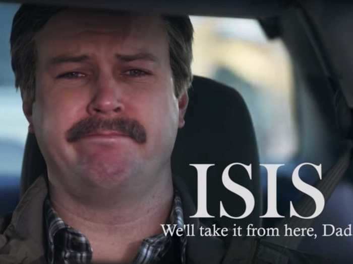 "SNL" aired a commercial parody where a father drops his daughter off to join ISIS, and it angered a lot of people.