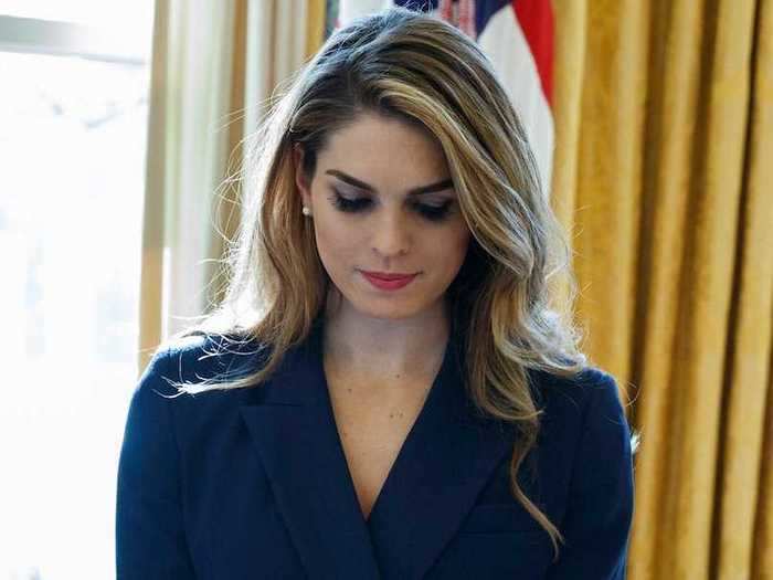In February 2018, Hicks came under scrutiny for reportedly playing a key role in drafting a statement expressing vehement support for staff secretary Rob Porter after his two ex-wives accused him of physically and emotionally abusing them. Hicks and Porter were rumored to be dating.