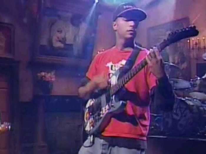 Rage Against the Machine never returned to the show after playing just one song in 1996.