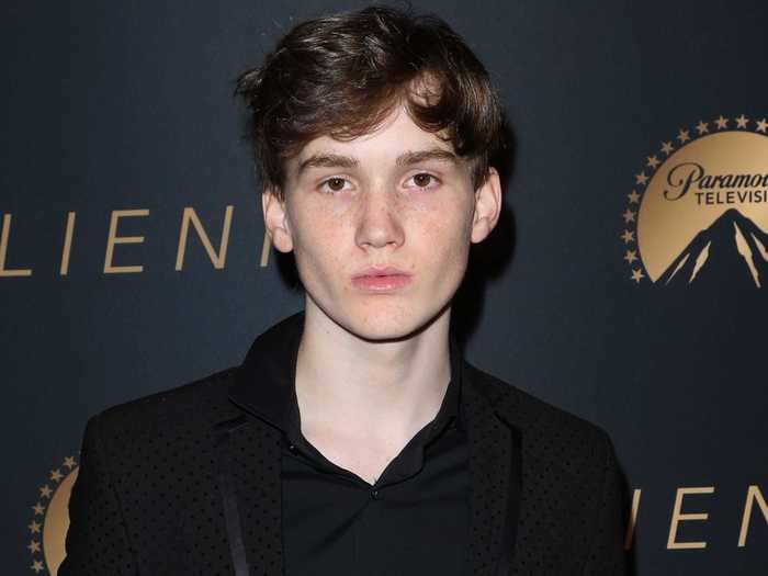 Matt Lintz actually made his hair lighter for the role on the show.