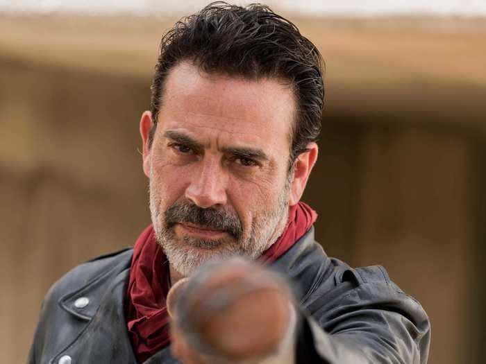 Negan has been locked up since the end of season eight after his war with Rick.