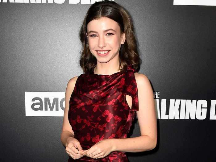 Actress Katelyn Nacon looks more chic in real life.